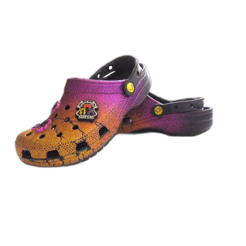 Crocs Disney Hocus Pocus Ltd Ed. Classic Clogs  Men 5 Women 7 GUC - Picture 2 of 11